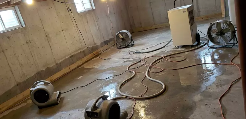 Large-Scale Water Damage Cleanup in Prairie Village